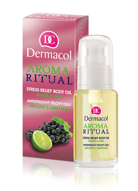 STRESS RELIEF BODY OIL GRAPE & LIME